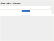 Tablet Screenshot of divertidatv.blogspot.com