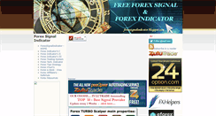 Desktop Screenshot of forexsignalindicator.blogspot.com
