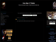 Tablet Screenshot of ironman3movietrailer.blogspot.com