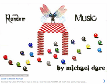 Tablet Screenshot of daresrandommusic.blogspot.com