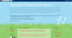 Desktop Screenshot of dawnies-thailandadventure.blogspot.com