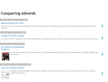 Tablet Screenshot of conqueradwords.blogspot.com