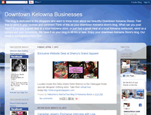 Tablet Screenshot of downtownkelowna.blogspot.com
