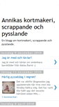 Mobile Screenshot of annikasscrapbooking.blogspot.com