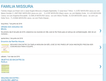 Tablet Screenshot of familiamissura.blogspot.com