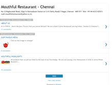 Tablet Screenshot of mouthful-restaurant.blogspot.com