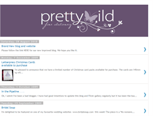 Tablet Screenshot of prettywild-design.blogspot.com