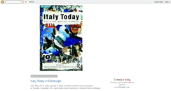 Desktop Screenshot of italytodaybook.blogspot.com