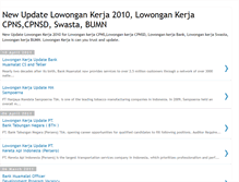 Tablet Screenshot of peluang-kerja-update.blogspot.com