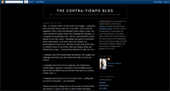 Desktop Screenshot of contra-tiempoblog.blogspot.com