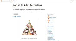 Desktop Screenshot of manualdeartesdecorativas.blogspot.com