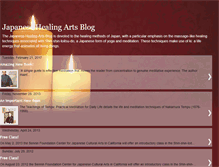 Tablet Screenshot of japanesehealing.blogspot.com