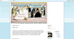 Desktop Screenshot of jennylousprojects.blogspot.com