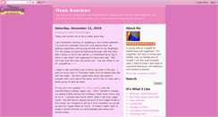 Desktop Screenshot of ovenaversion.blogspot.com