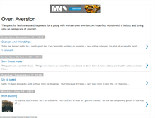 Tablet Screenshot of ovenaversion.blogspot.com