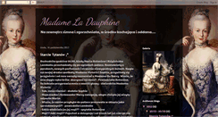 Desktop Screenshot of madameladauphine.blogspot.com