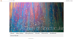 Desktop Screenshot of adashofspectacularblog.blogspot.com