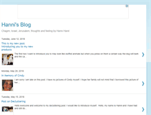 Tablet Screenshot of hanniharel.blogspot.com