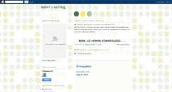 Desktop Screenshot of isabelysublog2008.blogspot.com