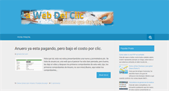 Desktop Screenshot of lawebdelclic.blogspot.com