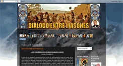 Desktop Screenshot of dialogo-entre-masones.blogspot.com
