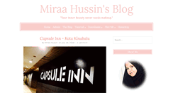 Desktop Screenshot of miraahussin.blogspot.com