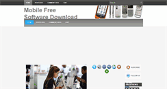 Desktop Screenshot of mobilefreesoftwareworld.blogspot.com