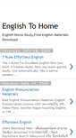 Mobile Screenshot of freeenglish2home.blogspot.com