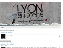 Tablet Screenshot of lyon-en-scene.blogspot.com