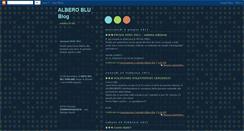 Desktop Screenshot of alberoblu.blogspot.com