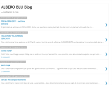 Tablet Screenshot of alberoblu.blogspot.com