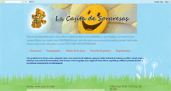 Desktop Screenshot of lacajitadesorpresas-margarita.blogspot.com