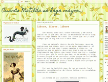 Tablet Screenshot of cuandomatildasehagamayor.blogspot.com