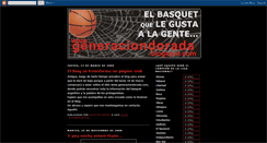 Desktop Screenshot of generaciondorada.blogspot.com