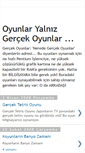 Mobile Screenshot of gercekoyunlar.blogspot.com