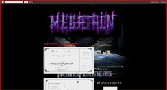 Desktop Screenshot of megatron85.blogspot.com