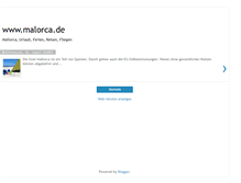 Tablet Screenshot of malorca.blogspot.com