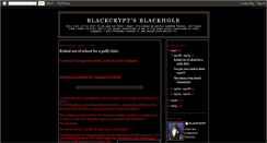 Desktop Screenshot of blackcrypt.blogspot.com