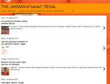 Tablet Screenshot of jakmania-tegal.blogspot.com