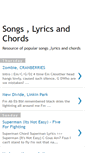 Mobile Screenshot of musiclyricchords.blogspot.com