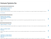 Tablet Screenshot of immunesystemsgo.blogspot.com