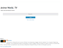 Tablet Screenshot of animeworld-tv.blogspot.com