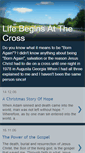 Mobile Screenshot of lifebeginsatthecross.blogspot.com