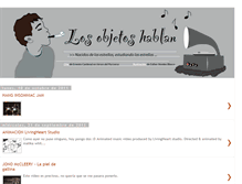 Tablet Screenshot of los-objetos-hablan.blogspot.com