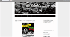 Desktop Screenshot of kayakribagorza.blogspot.com