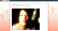 Desktop Screenshot of effortlessloving.blogspot.com