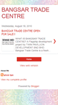 Mobile Screenshot of bangsartradecentre.blogspot.com