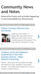 Mobile Screenshot of communitynewsandnotes.blogspot.com