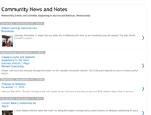 Tablet Screenshot of communitynewsandnotes.blogspot.com