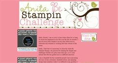 Desktop Screenshot of anitabestampinchallenge.blogspot.com